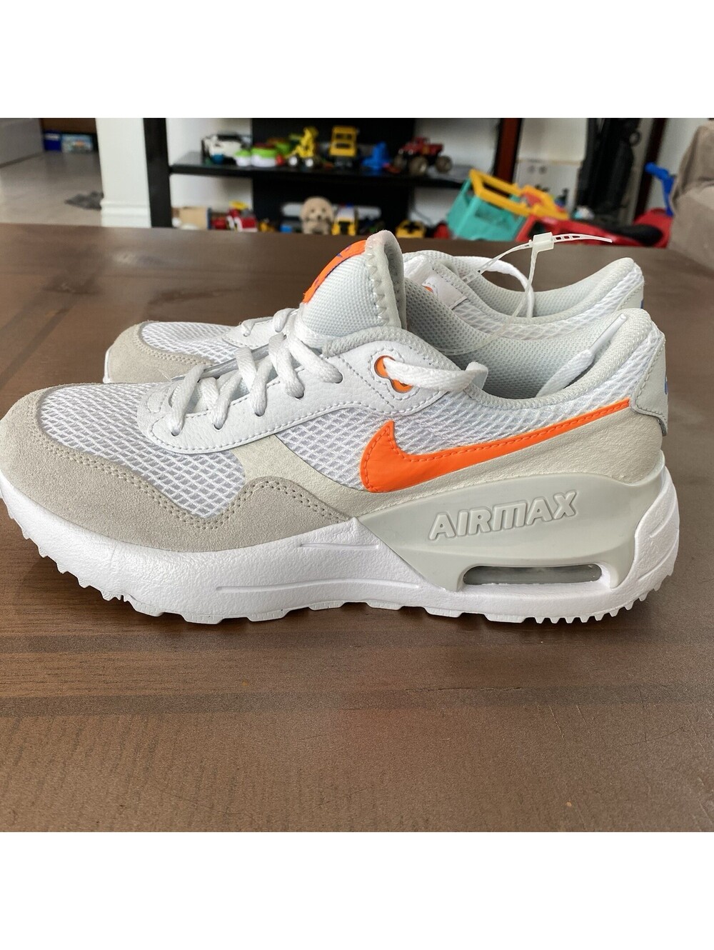Nike Air Max Boys Low Top Sneakers Breathable Mesh 6.5Y